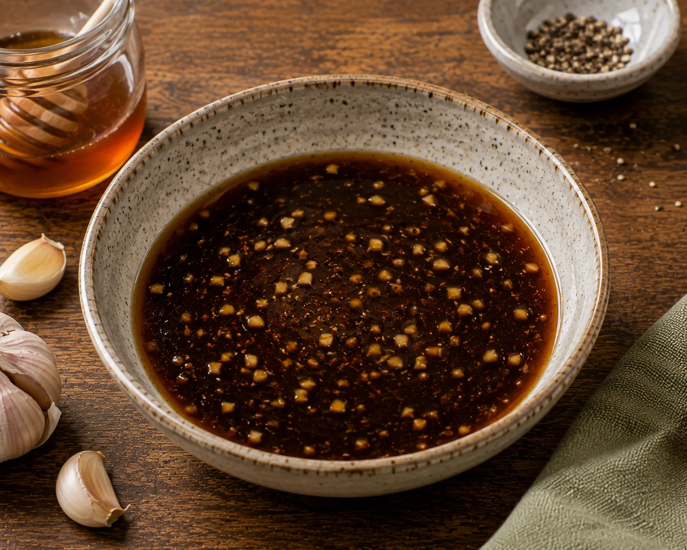 Marinade - Miel et Sauce Soya