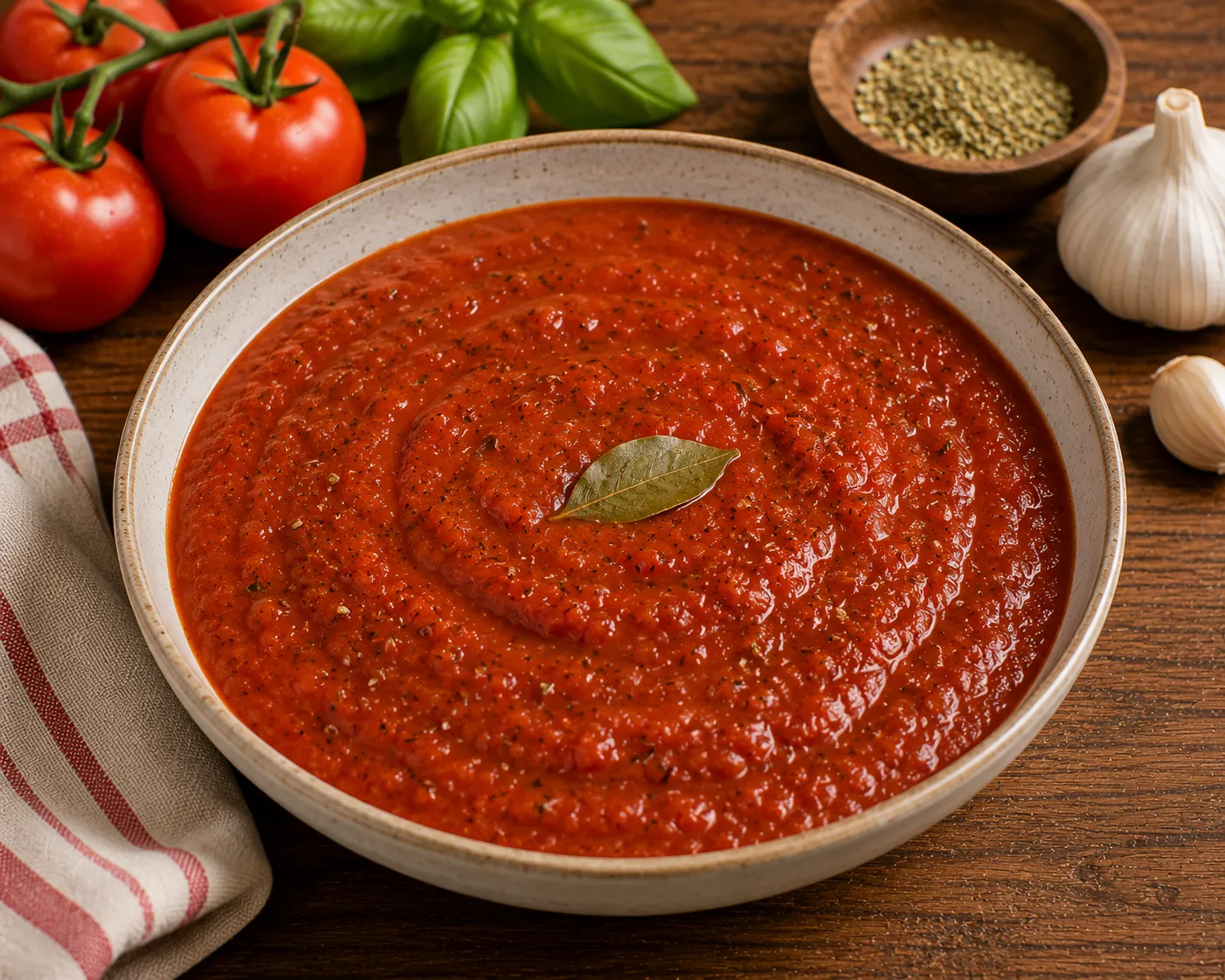 Sauce à Pizza aux Tomates