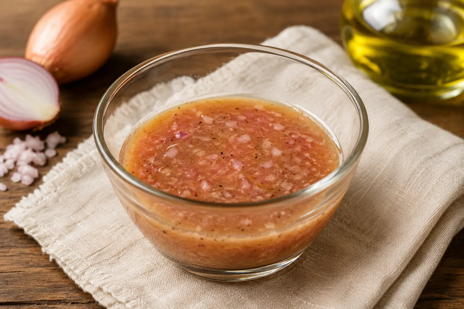 Vinaigrette au Vin Rouge